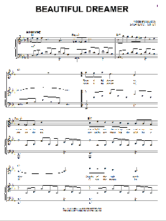 Beautiful Dreamer von Stephen Foster (Download) 