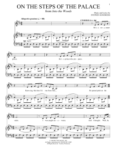 On The Steps Of The Palace von Stephen Sondheim (Download) 