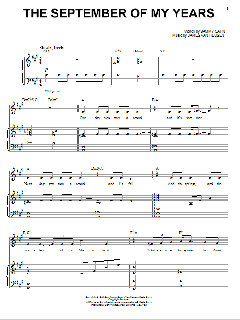 The September Of My Years von Frank Sinatra (Download) 