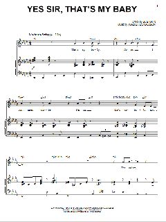 Yes Sir, That's My Baby von Frank Sinatra (Download) 