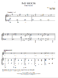 No Moon von Maury Yeston (Download) 