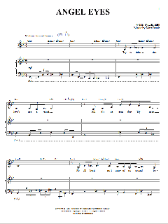 Angel Eyes von Matt Dennis (Download) 