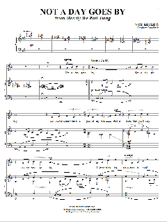 Not A Day Goes By von Stephen Sondheim (Download) 