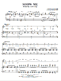 Show Me von Alan Jay Lerner (Download) 