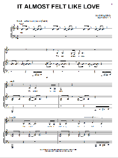 It Almost Felt Like Love von Georgia Stitt (Download) 