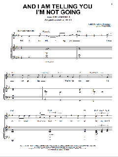 And I Am Telling You I'm Not Going von Jennifer Hudson (Download) 