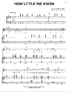 How Little We Know von Frank Sinatra (Download) 