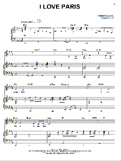 I Love Paris von Cole Porter (Download) 