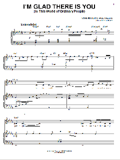 I'm Glad There Is You (In This World Of Ordinary People) von Jimmy Dorsey (Download) 