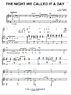 The Night We Called It A Day von Frank Sinatra (Download) 