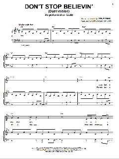 Don't Stop Believin' (Vocal Duet) von Journey (Download) 