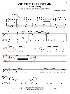 Where Do I Begin (Love Theme) von Andy Williams (Download) 