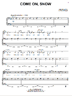 Come On, Snow von Craig Carnelia (Download) 