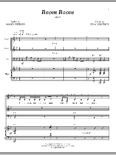 Boom Boom von Marcy Heisler (Download) 