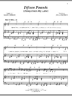 Fifteen Pounds (Away From My Love) von Marcy Heisler (Download) 