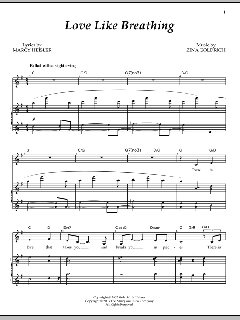 Love Like Breathing von Marcy Heisler (Download) 