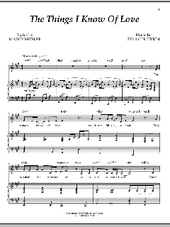 The Things I Know Of Love von Marcy Heisler (Download) 