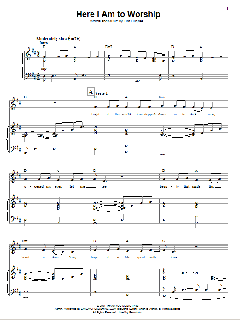 Here I Am To Worship von Tim Hughes (Download) 