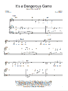 It's A Dangerous Game von Leslie Bricusse (Download) 