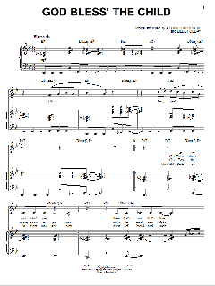 God Bless' The Child von Billie Holiday (Download) 