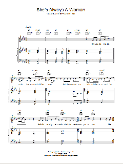 She's Always A Woman von Billy Joel (Download) 