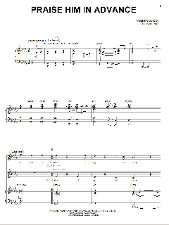 Praise Him In Advance von Marvin Sapp (Download) 