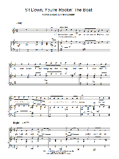 Sit Down You're Rockin' The Boat von Frank Loesser (Download) 
