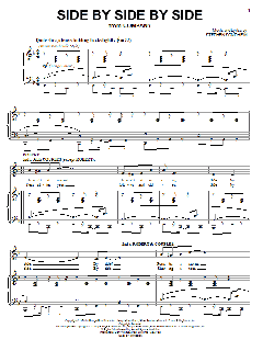 Side By Side By Side von Stephen Sondheim (Download) 