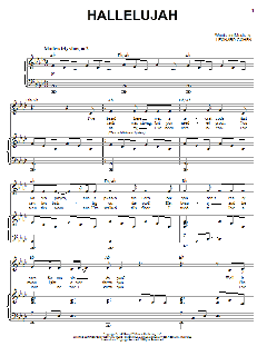 Hallelujah von Leonard Cohen (Download) 