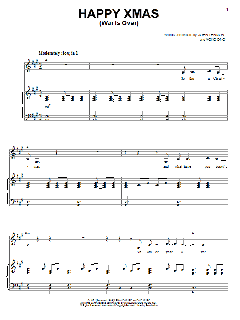 Happy Xmas (War Is Over) von Carly Simon (Download) 