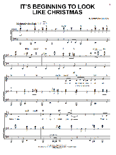 It's Beginning To Look Like Christmas von Meredith Willson (Download) 