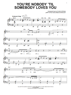 You're Nobody 'Til Somebody Loves You von Dean Martin (Download) 