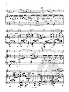 Andante C-Dur o. Op. AV 86A von Richard Strauss für Horn und Klavier