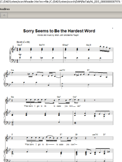 Sorry Seems To Be The Hardest Word von Elton John (Download) 