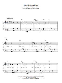 The Inchworm von Frank Loesser (Download) 