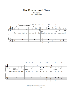 The Boar's Head Carol von Traditional (Download) 