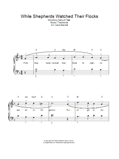 While Shepherds Watched Their Flocks von Nahum Tate (Download) 