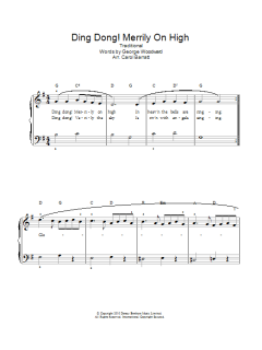 Ding Dong! Merrily On High! von Traditional (Download) 