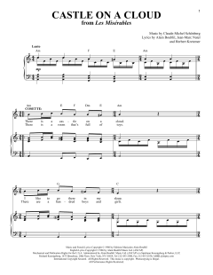 Castle On A Cloud von Alain Boublil (Download) 