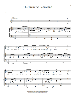 The Train For Poppyland von Edgar Wade Abbot (Download) 