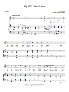 My Old Friend John von Edward Land (Download) 
