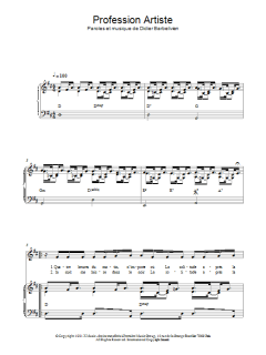 Profession Artiste von Didier Barbelivien (Download) 
