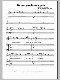 Ne Me Pardonnez Pas von Didier Barbelivien (Download) 