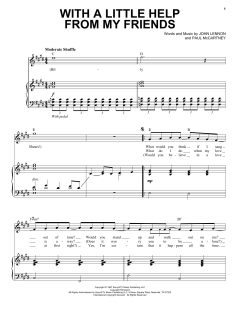 With A Little Help From My Friends von John Lennon (Download) 