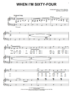 When I'm Sixty-Four von John Lennon (Download) 