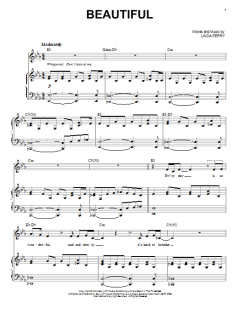 Beautiful von Christina Aguilera (Download) 