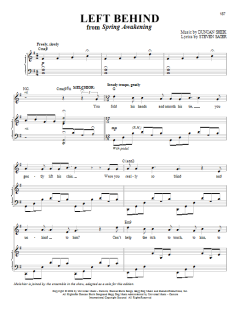 Left Behind von Duncan Sheik (Download) 