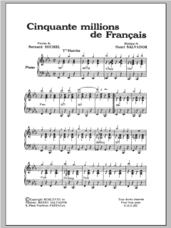 Cinquante Millions De Francais von Henri Salvador (Download) 
