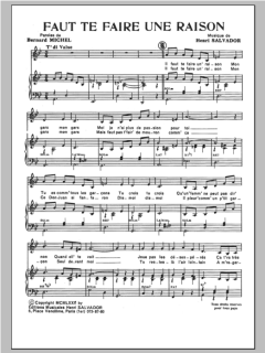 Faut Te Faire Une Raison von Henri Salvador (Download) 