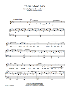 There's Nae Lark von Samuel Barber (Download) 